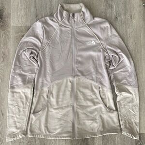 The North Face Women’s Light Pink and Beige Full-Zip Jacket